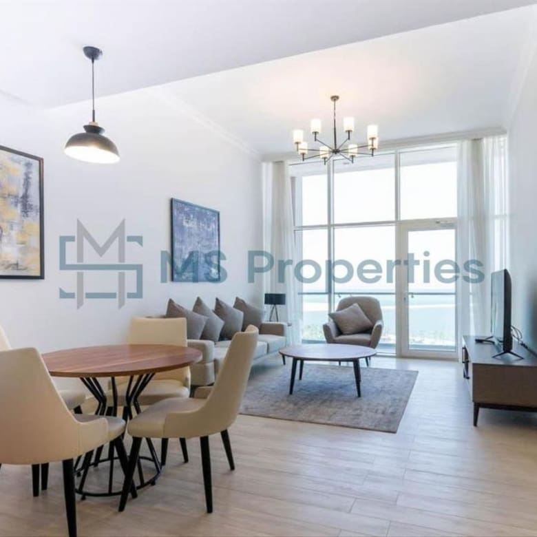 Breath-taking Sea View Balcony 1BR Bills Included
