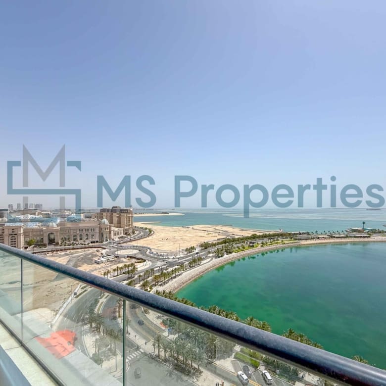 Top Floor 2BHK + Maid Room with Panoramic Balcony View