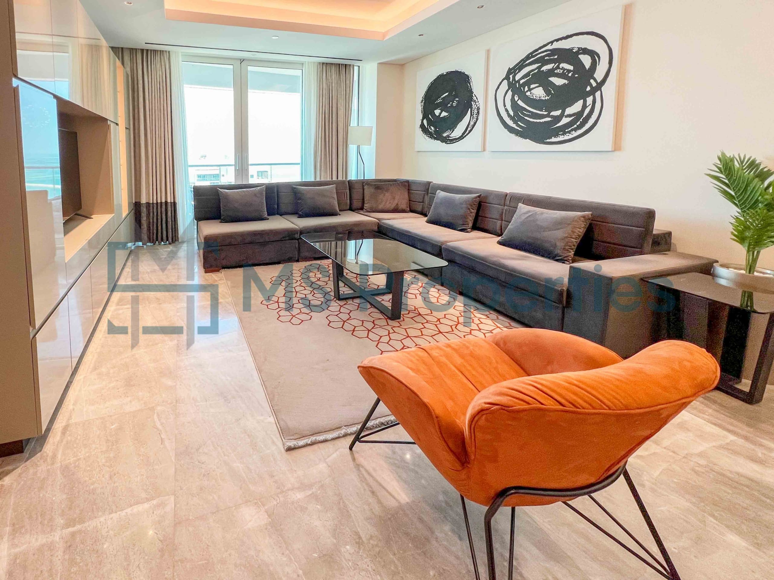 Elegant 1BHK Apartment | Furnished + Balcony w/ Sea View