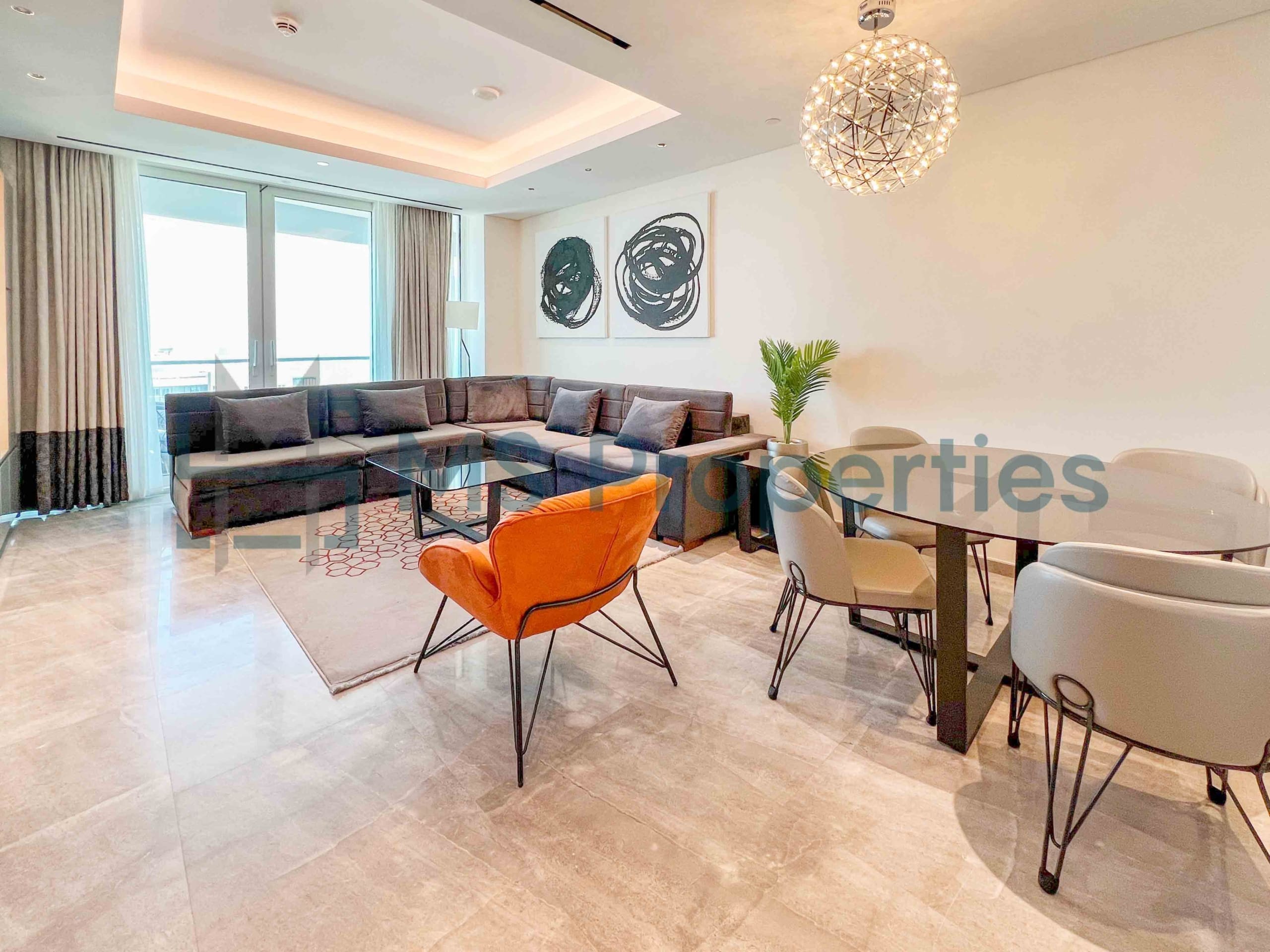 Elegant 1BHK Apartment | Furnished + Balcony w/ Sea View