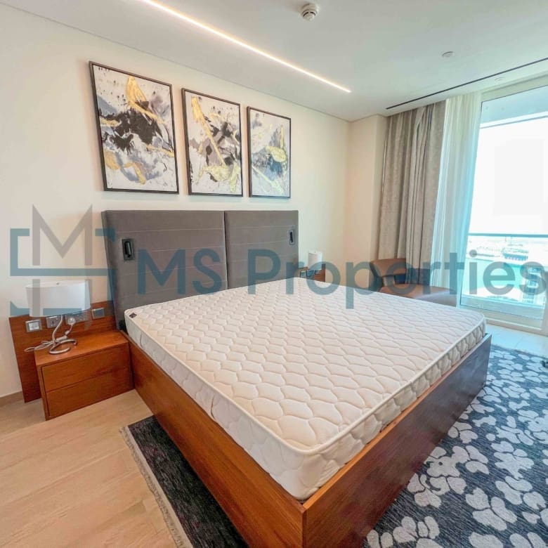Elegant 1BHK Apartment | Furnished + Balcony w/ Sea View