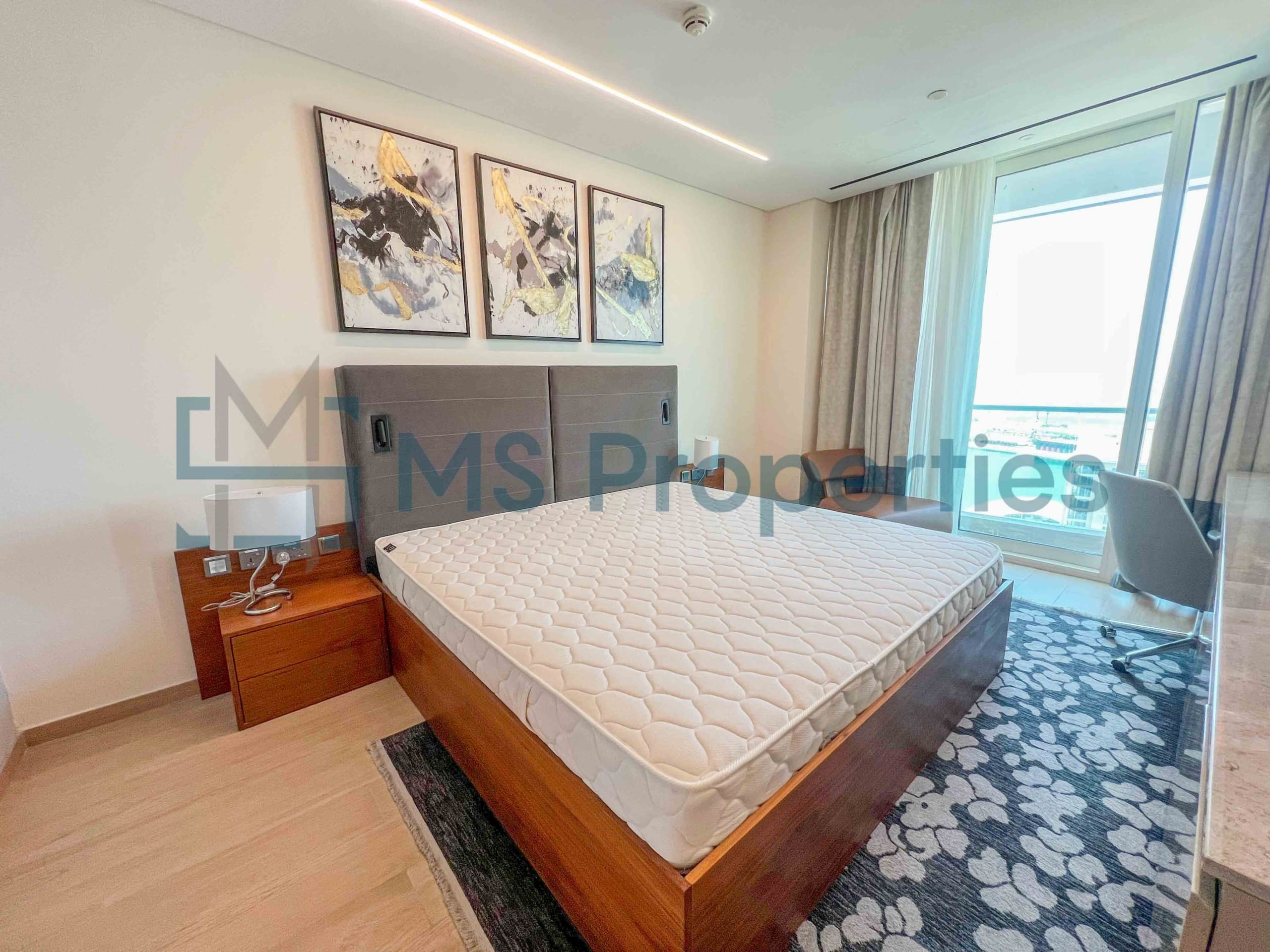 Elegant 1BHK Apartment | Furnished + Balcony w/ Sea View