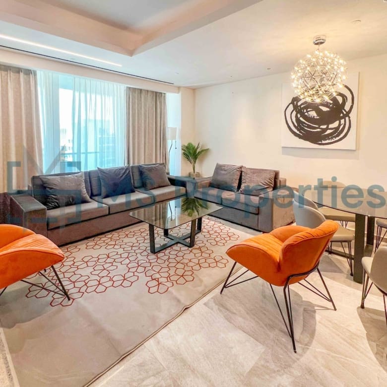 Elegant 1BHK Apartment | Furnished + Balcony w/ Sea View