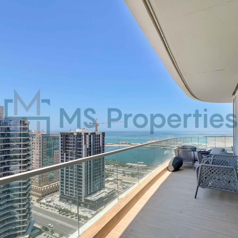 Premium Furnished 2BHK with Sea view Balcony | + Qcool