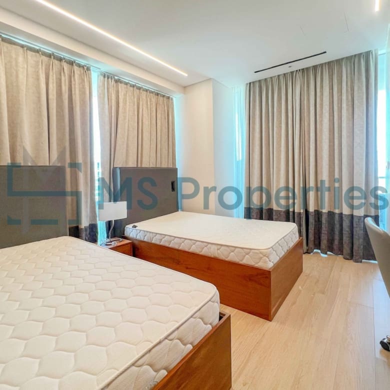 Premium Furnished 2BHK with Sea view Balcony | + Qcool