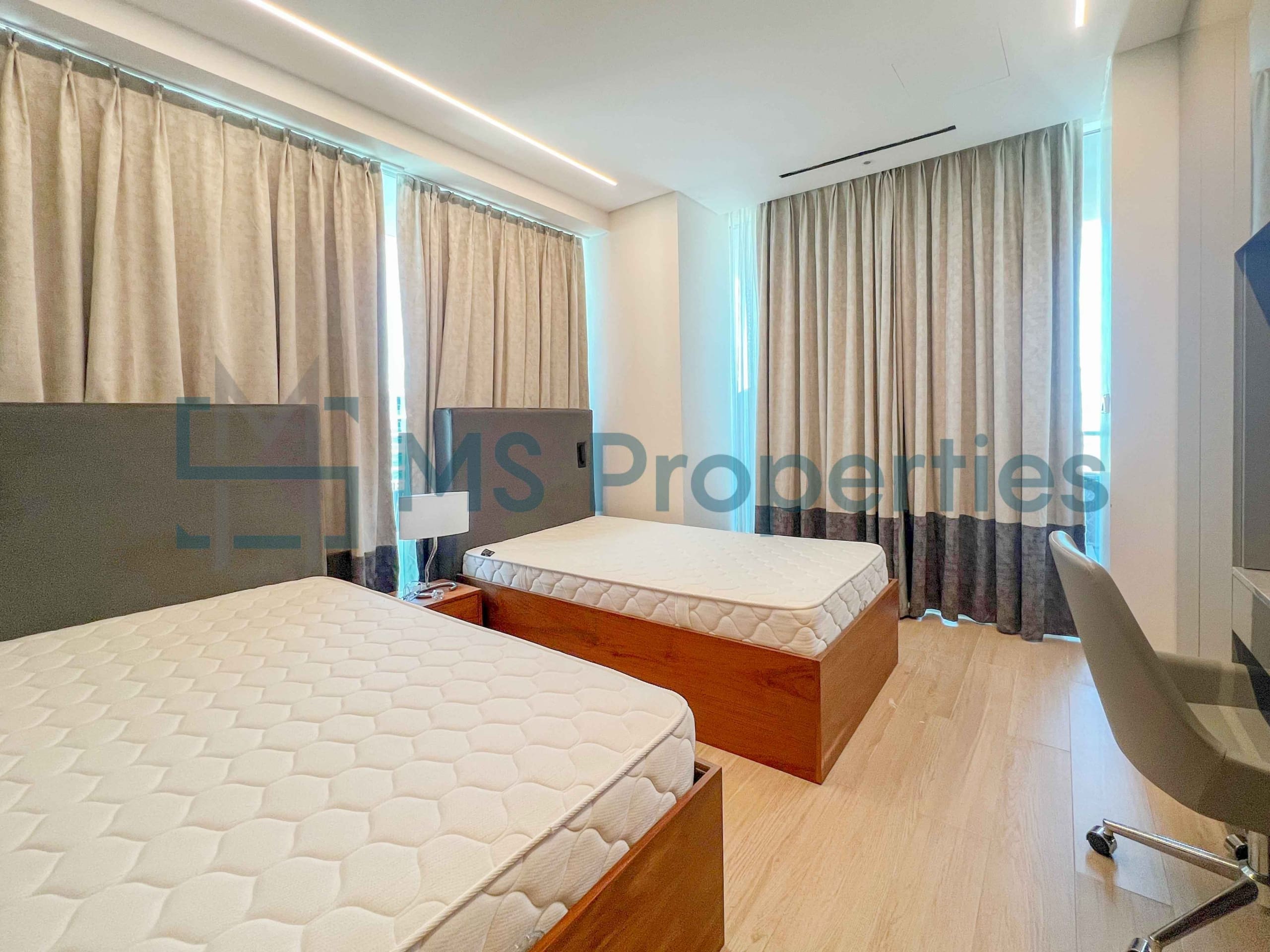 Premium Furnished 2BHK with Sea view Balcony | + Qcool