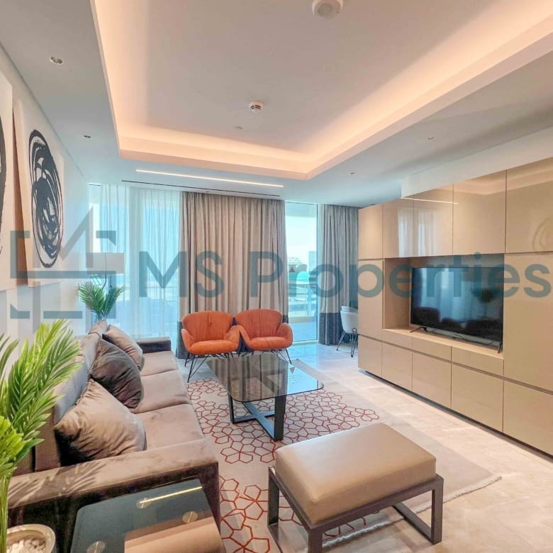 Premium Furnished 2BHK with Sea view Balcony | + Qcool