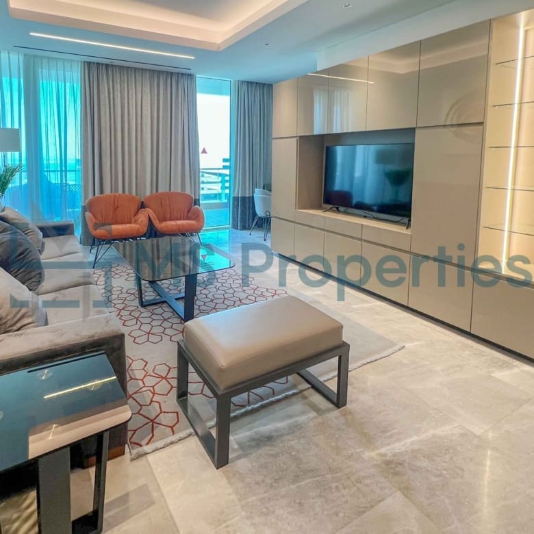 Premium Furnished 2BHK with Sea view Balcony | + Qcool