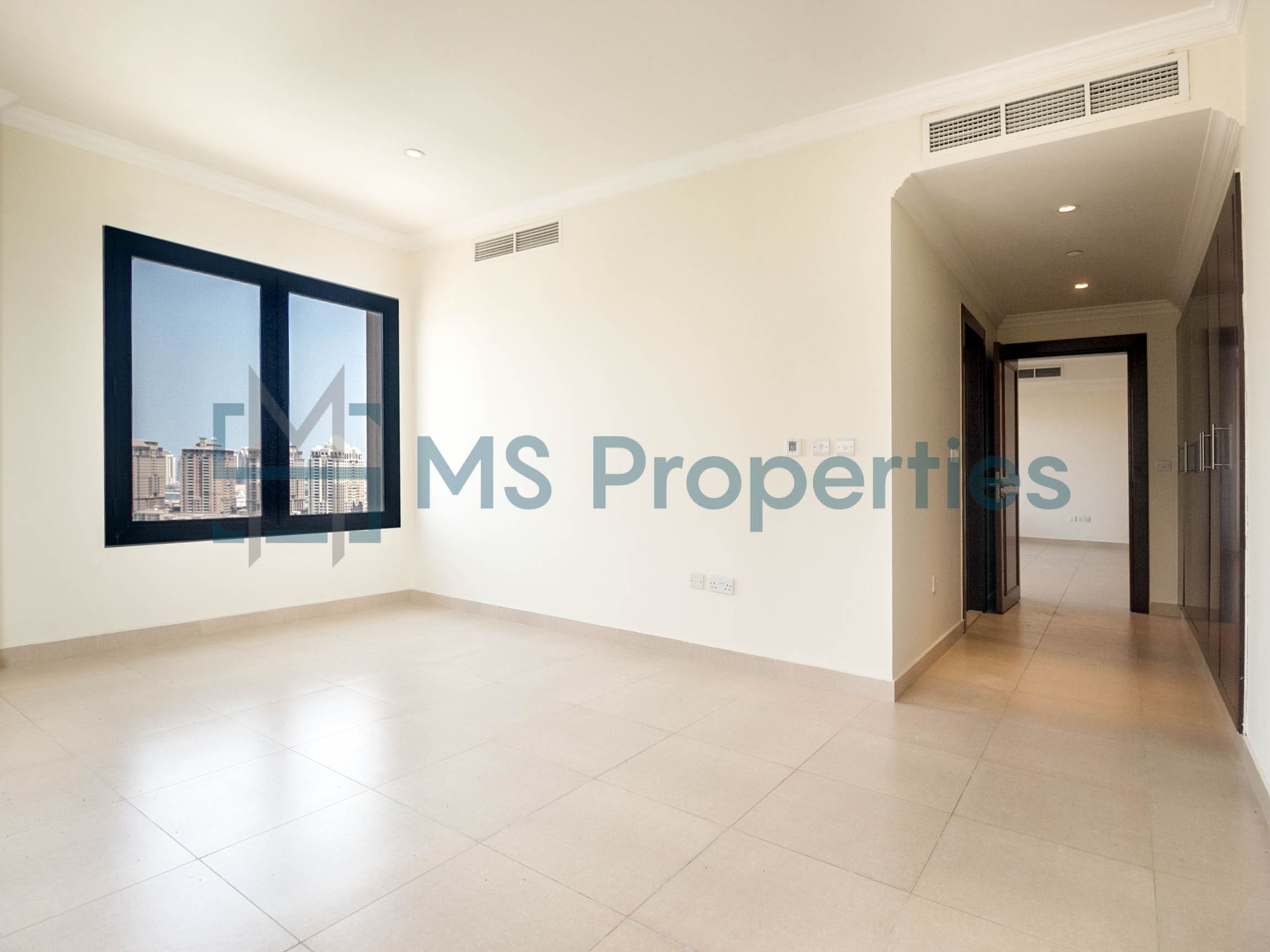 Bright & Spacious 3BHK + Maid Room w/ Balcony Marina View
