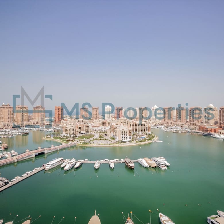 Bright & Spacious 3BHK + Maid Room w/ Balcony Marina View