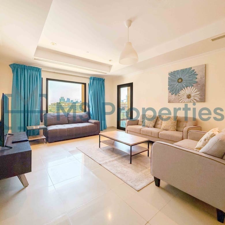 Modern | 1BHK Apartment with Great Balcony