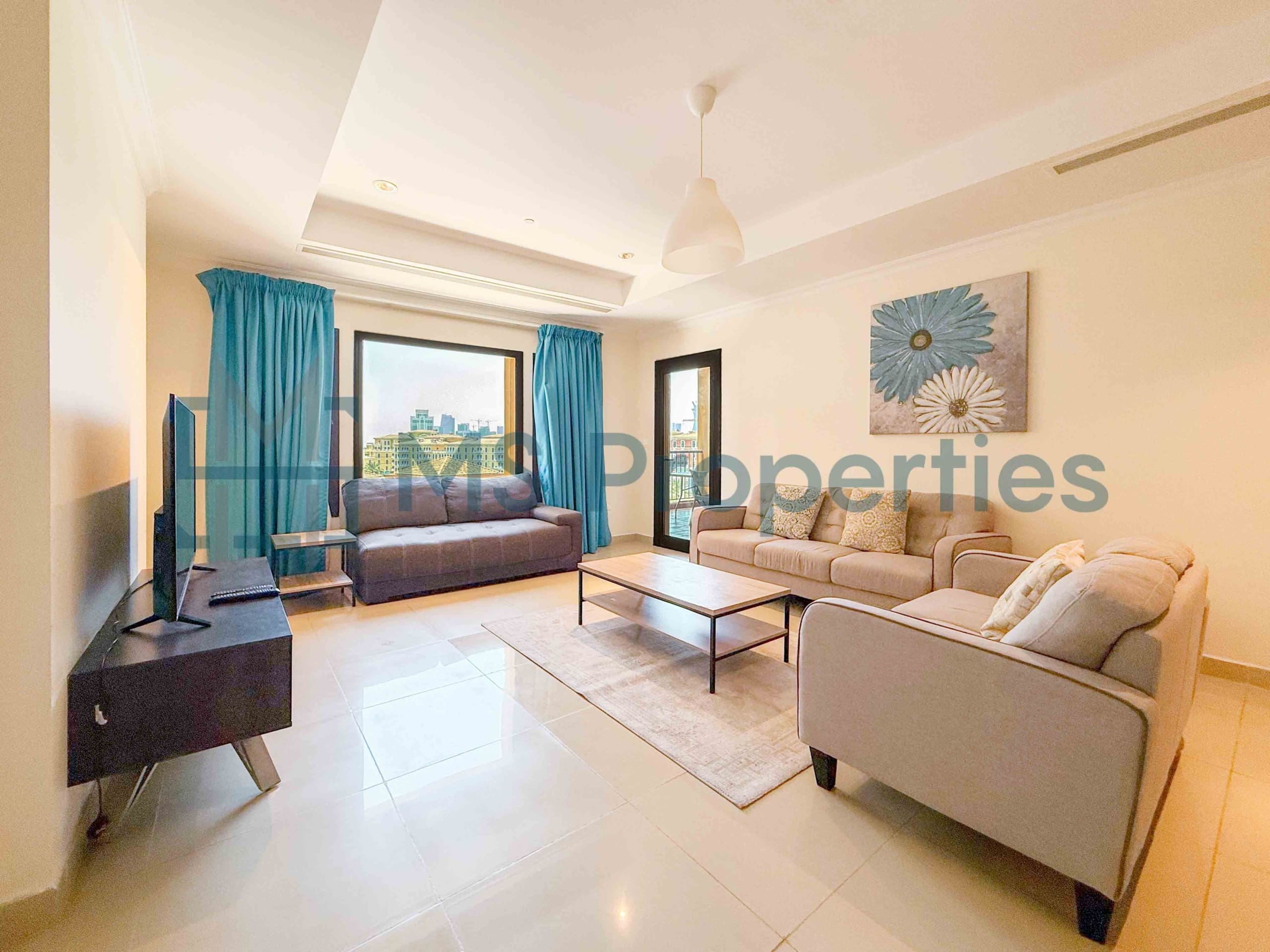 Modern | 1BHK Apartment with Great Balcony