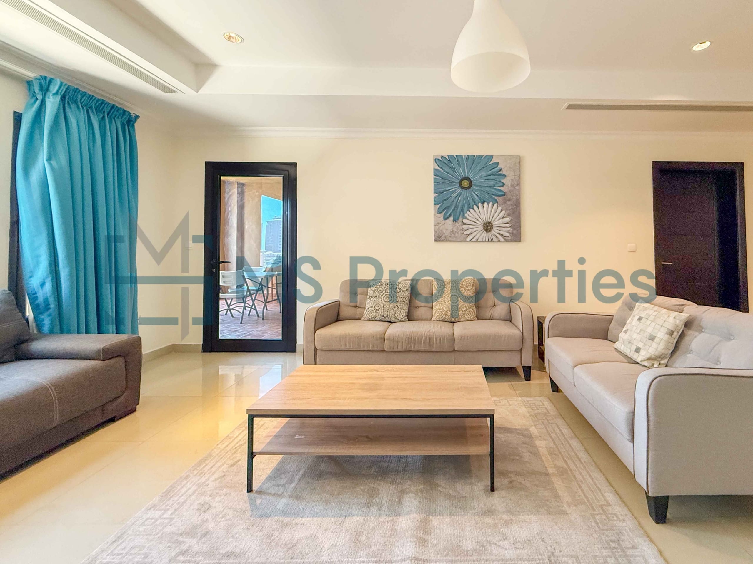 Modern | 1BHK Apartment with Great Balcony