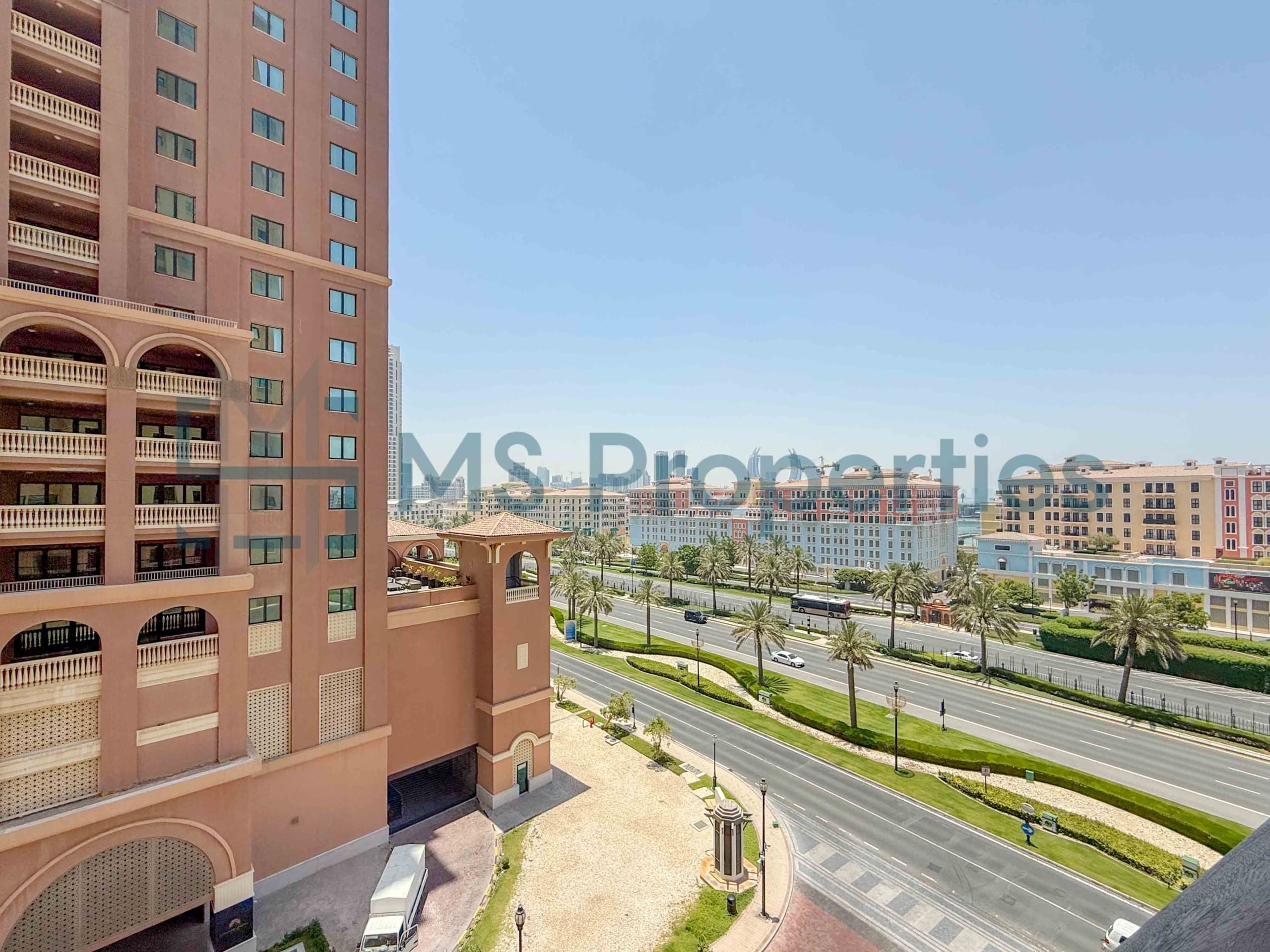 Modern | 1BHK Apartment with Great Balcony