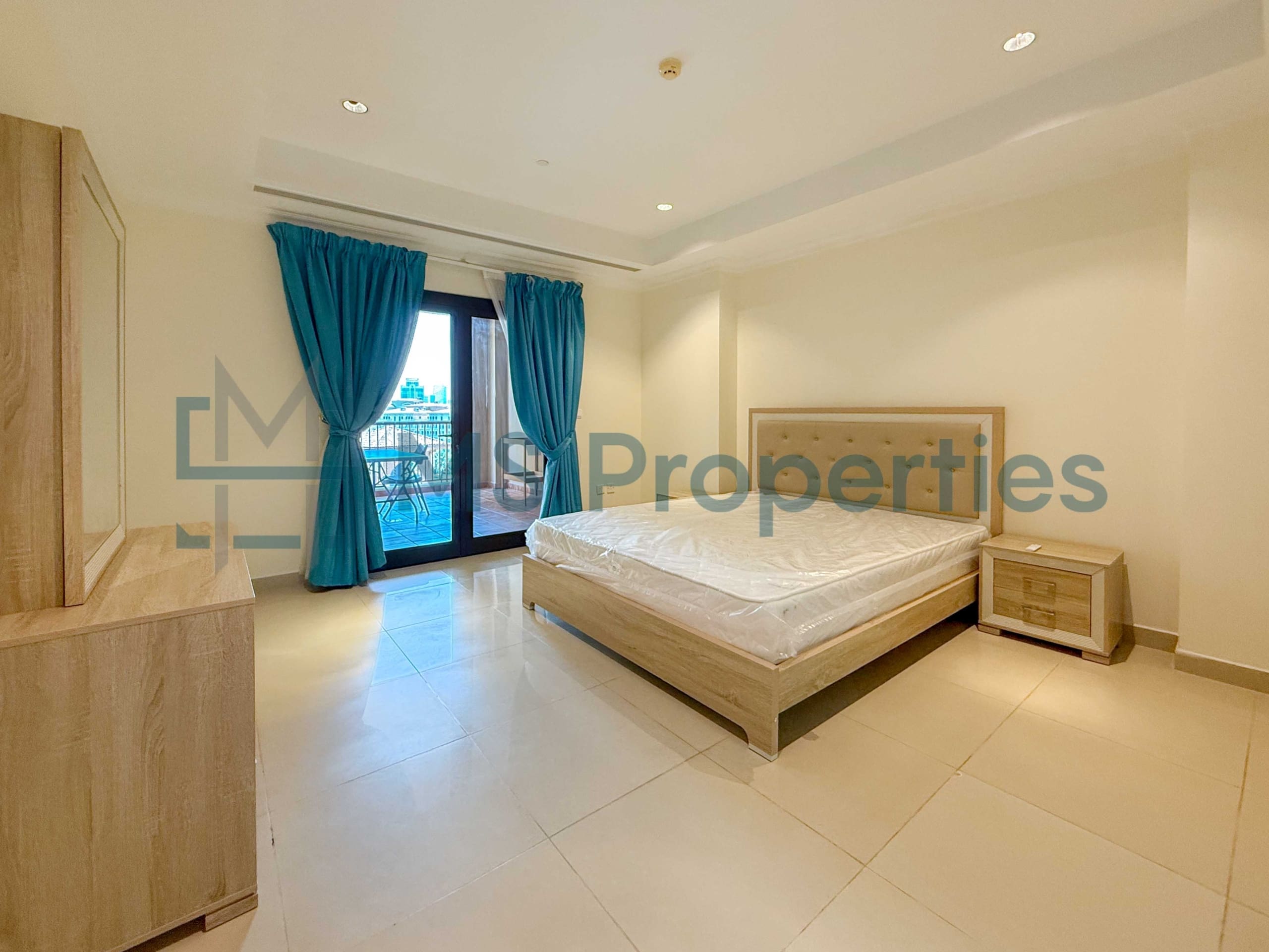 Modern | 1BHK Apartment with Great Balcony