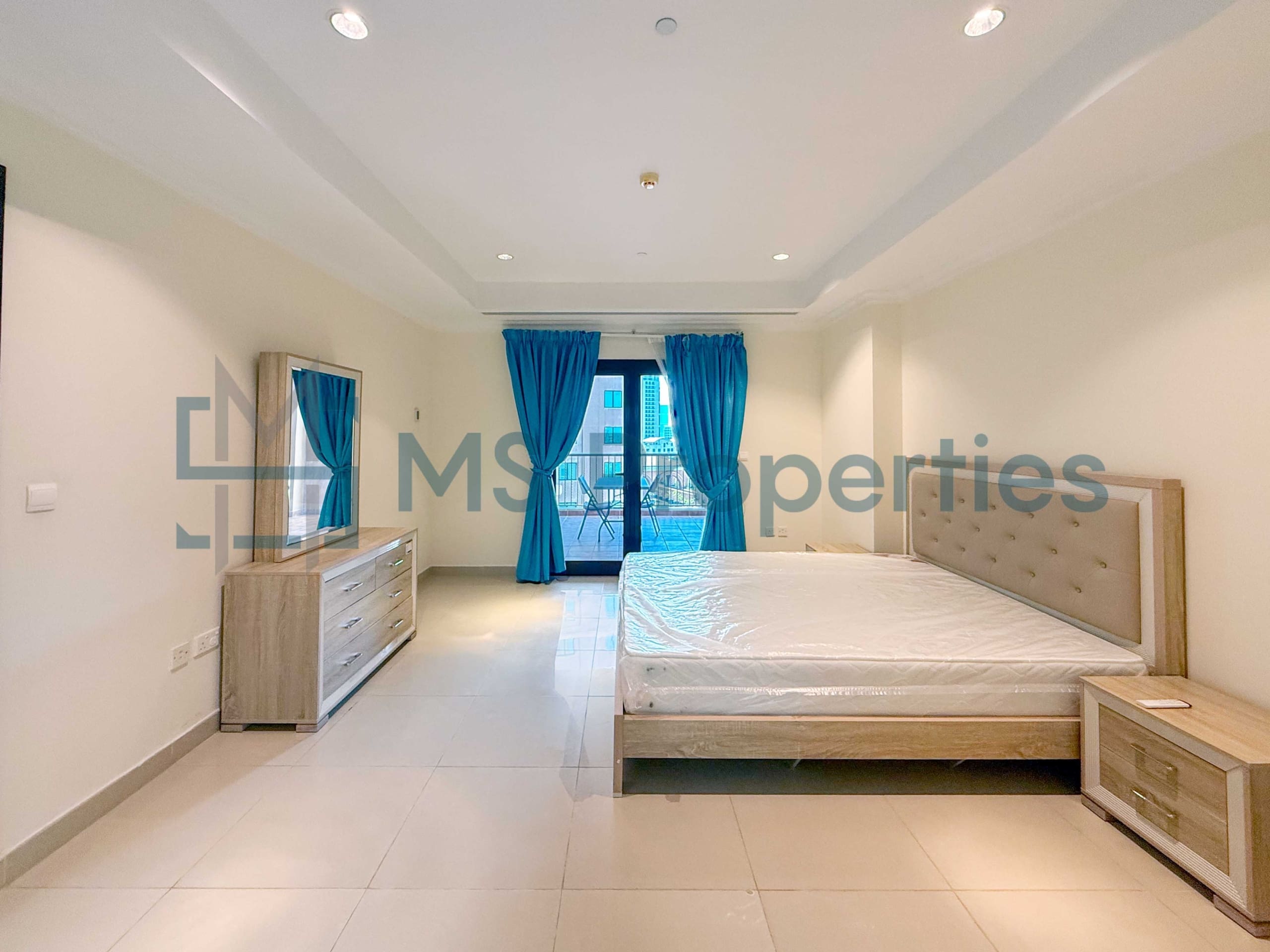 Modern | 1BHK Apartment with Great Balcony
