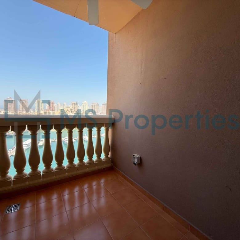 Contemporary 1BHK with Balcony | Amazing Marina View