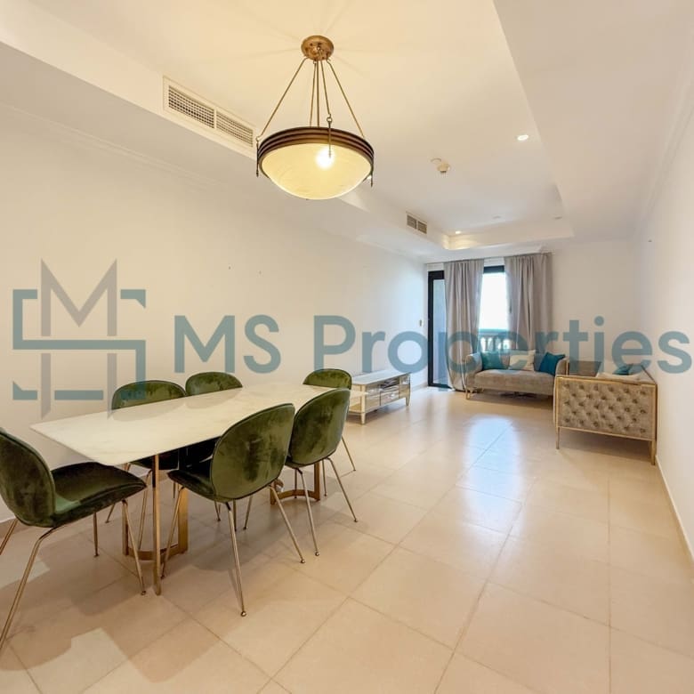 Contemporary 1BHK with Balcony | Amazing Marina View