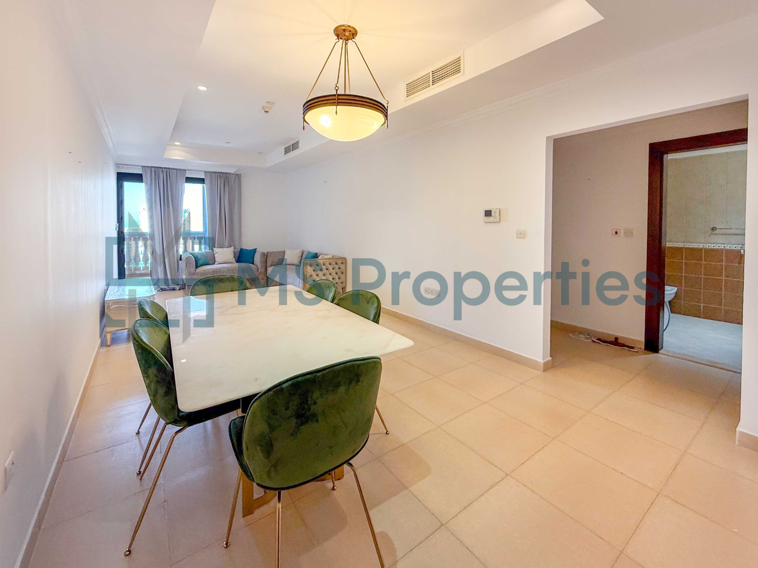 Contemporary 1BHK with Balcony | Amazing Marina View