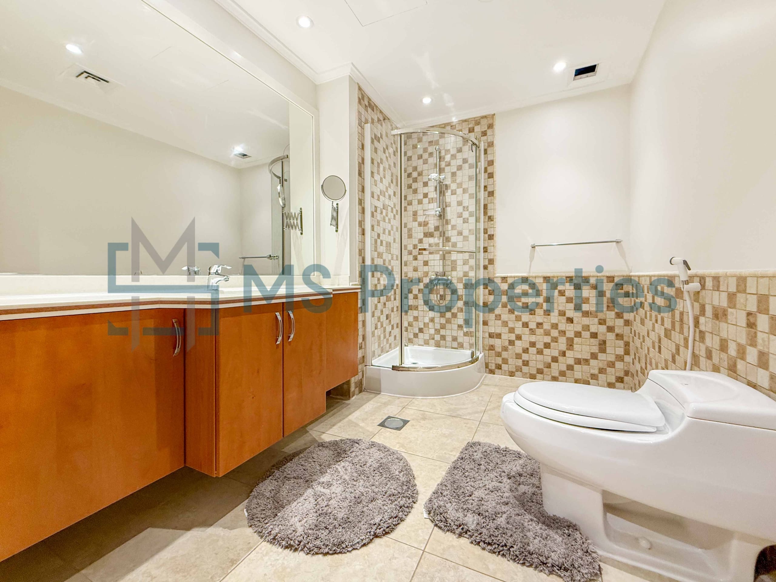 Classically Furnished 2BHK w/ Balcony | Q Cool Included