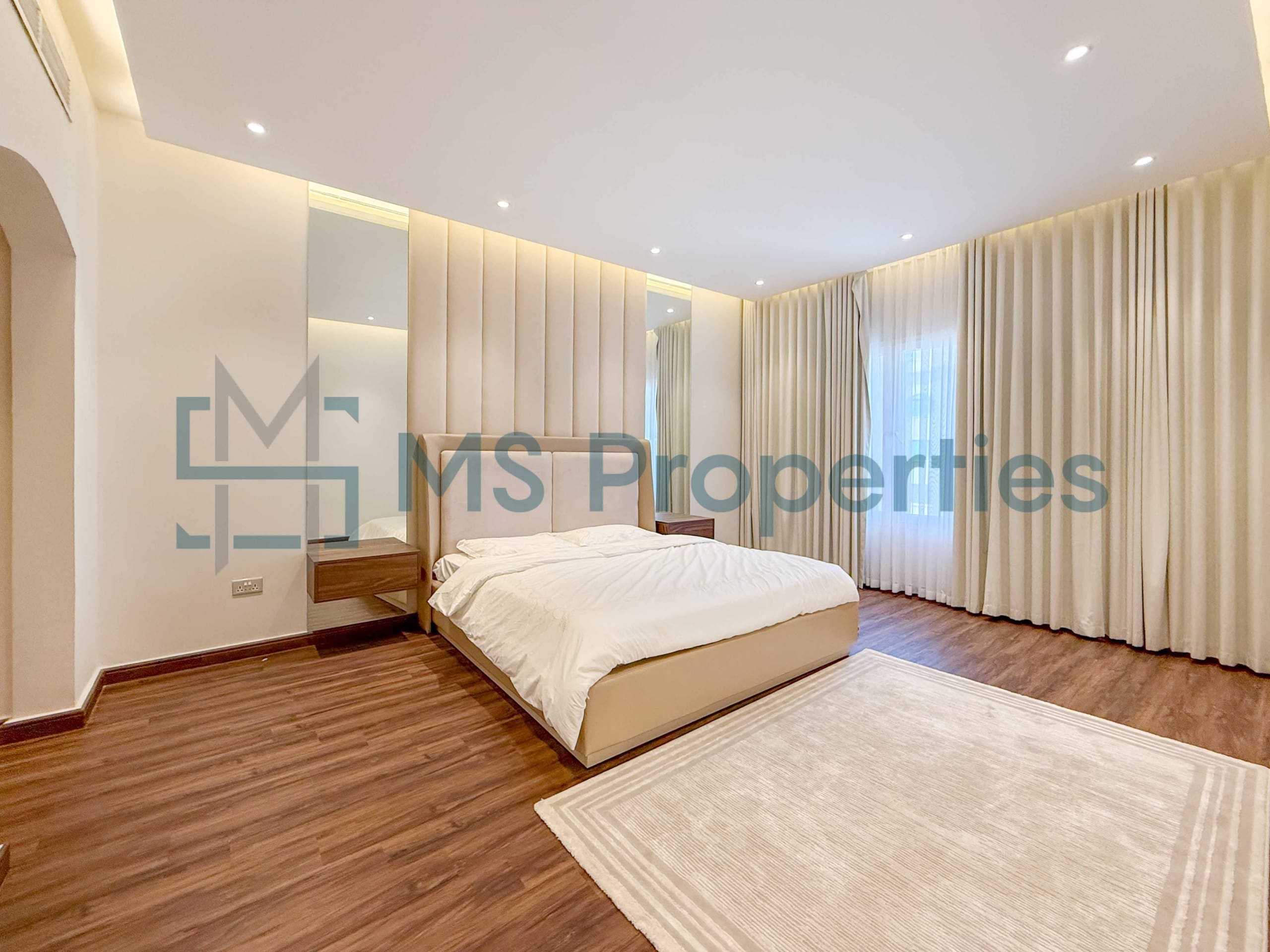 Classically Furnished 2BHK w/ Balcony | Q Cool Included