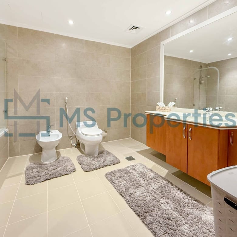 Classically Furnished 2BHK w/ Balcony | Q Cool Included