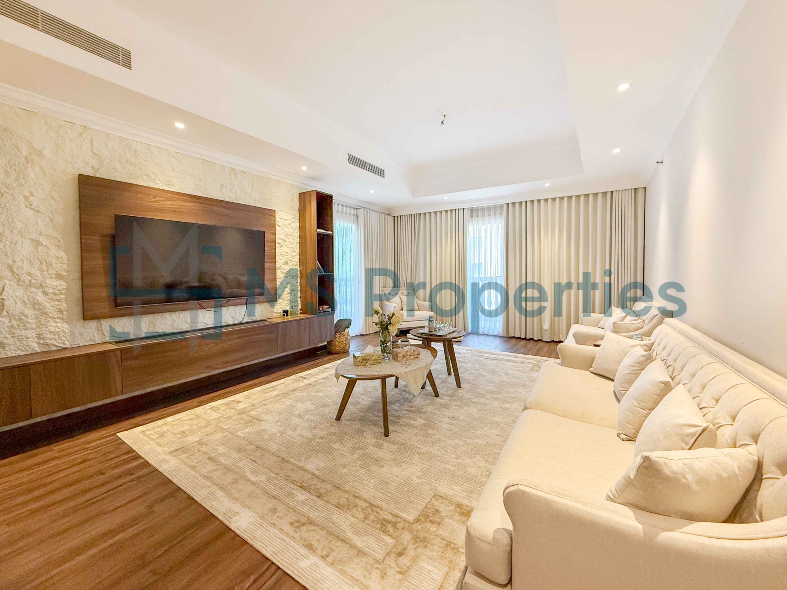 Classically Furnished 2BHK w/ Balcony | Q Cool Included