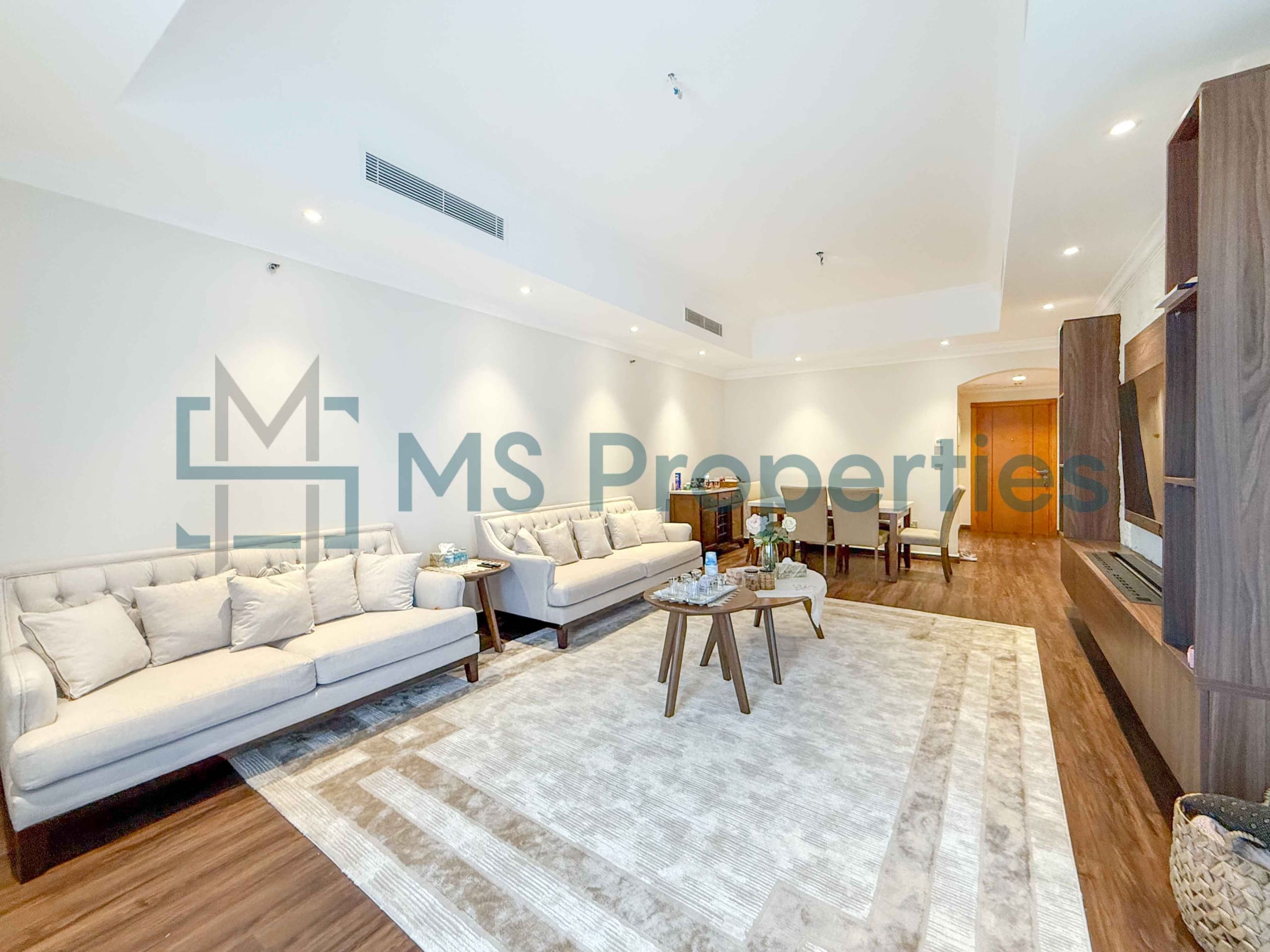 T8_1703_-6 Classically Furnished 2BHK w/ Balcony | Q Cool Included
