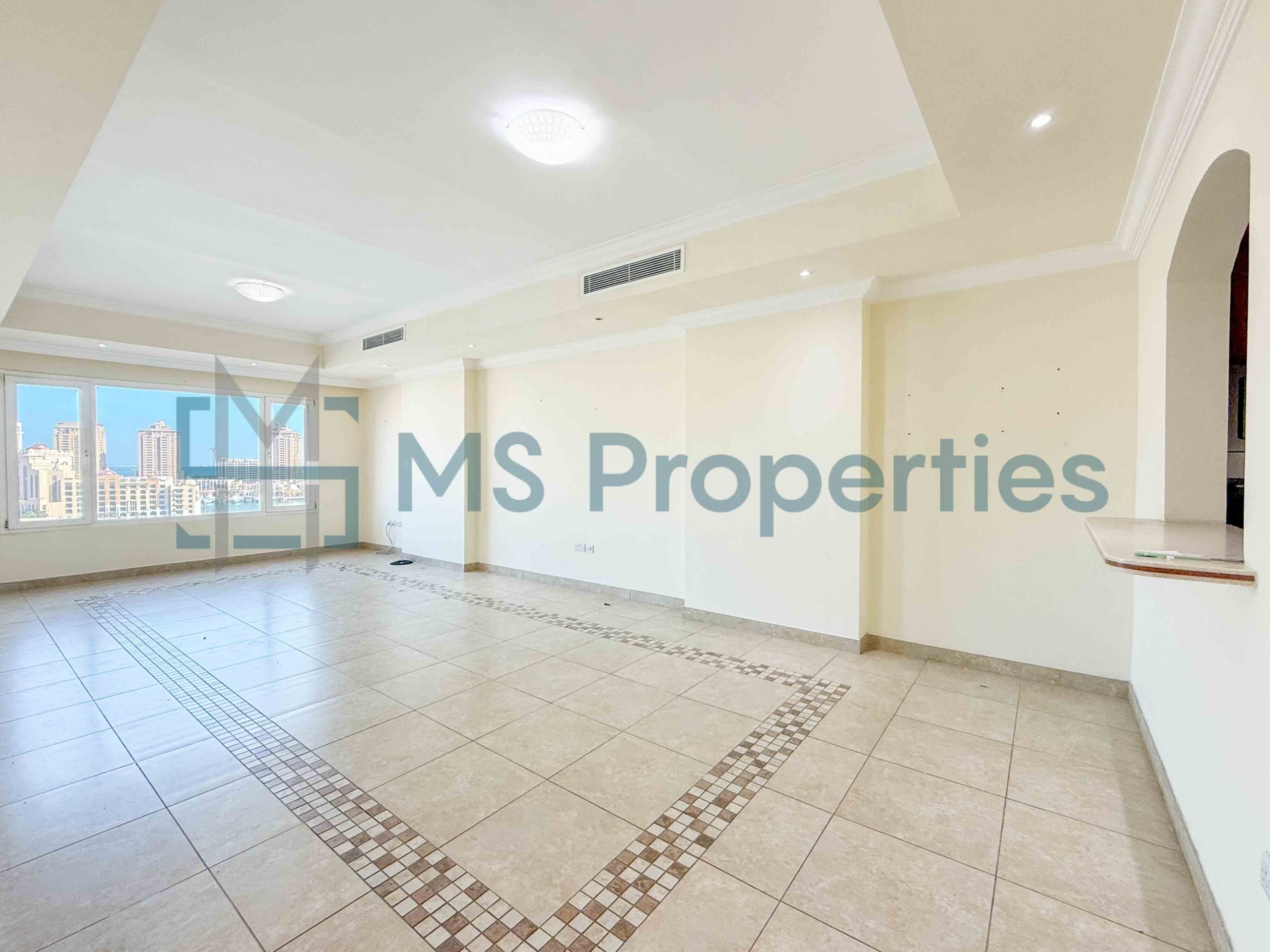 2 BHK Flat with Amazing Full Marina View Balcony