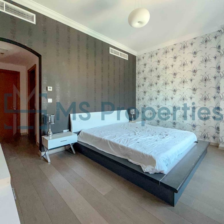 Bright & Spacious 3BHK + Maid | Furnished | Balcony View