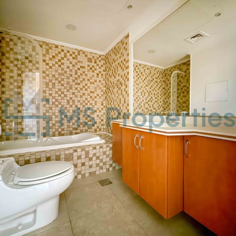 Bright & Spacious 3BHK + Maid | Furnished | Balcony View