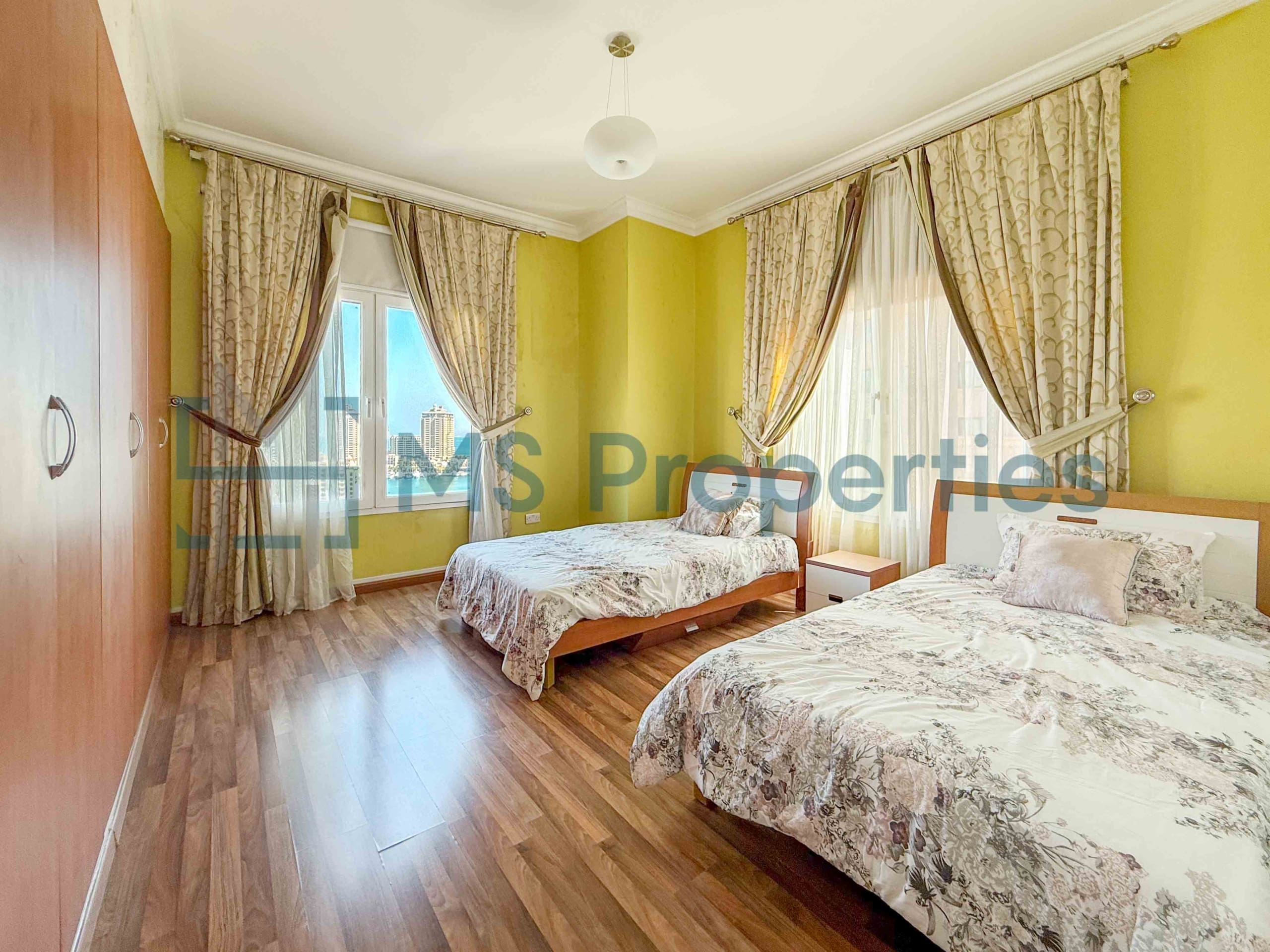 Bright & Spacious 3BHK + Maid | Furnished | Balcony View