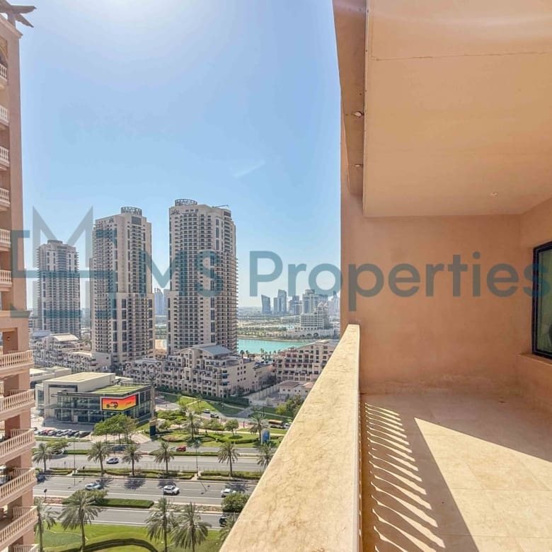Bright & Spacious 3BHK + Maid | Furnished | Balcony View