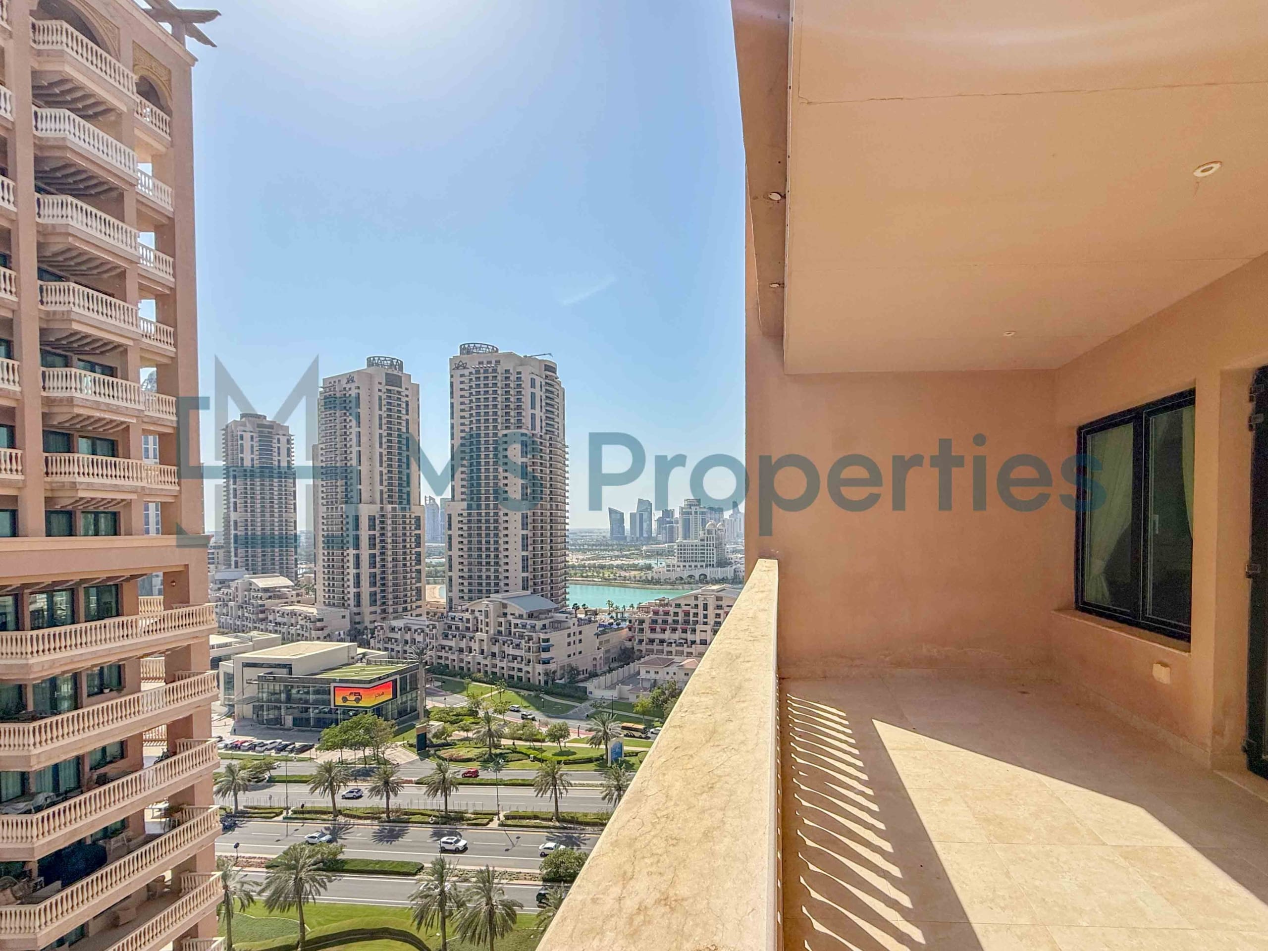 Bright & Spacious 3BHK + Maid | Furnished | Balcony View