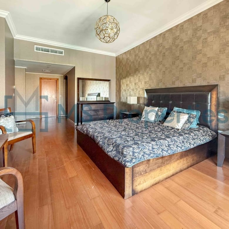 Bright & Spacious 3BHK + Maid | Furnished | Balcony View