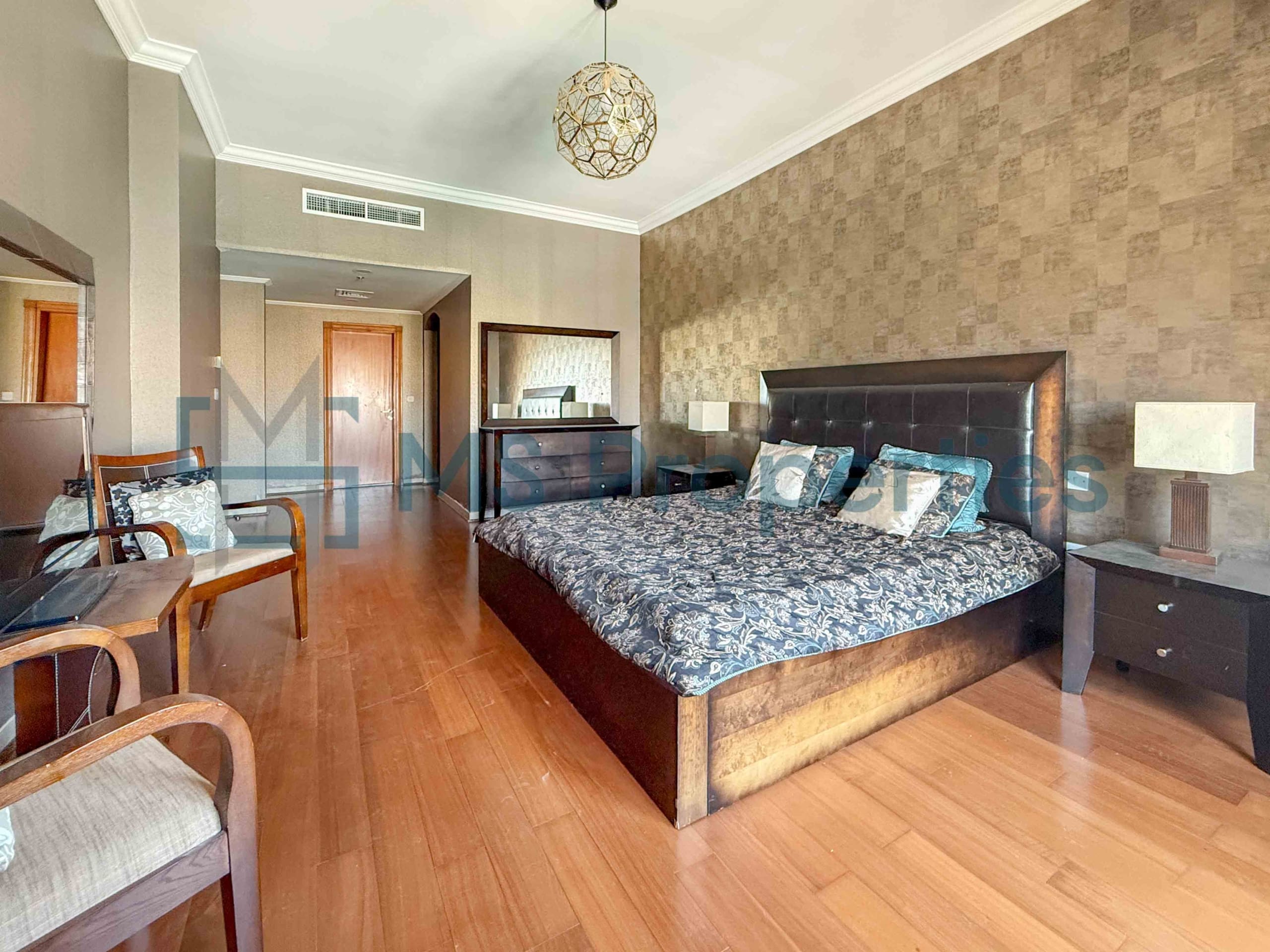 Bright & Spacious 3BHK + Maid | Furnished | Balcony View