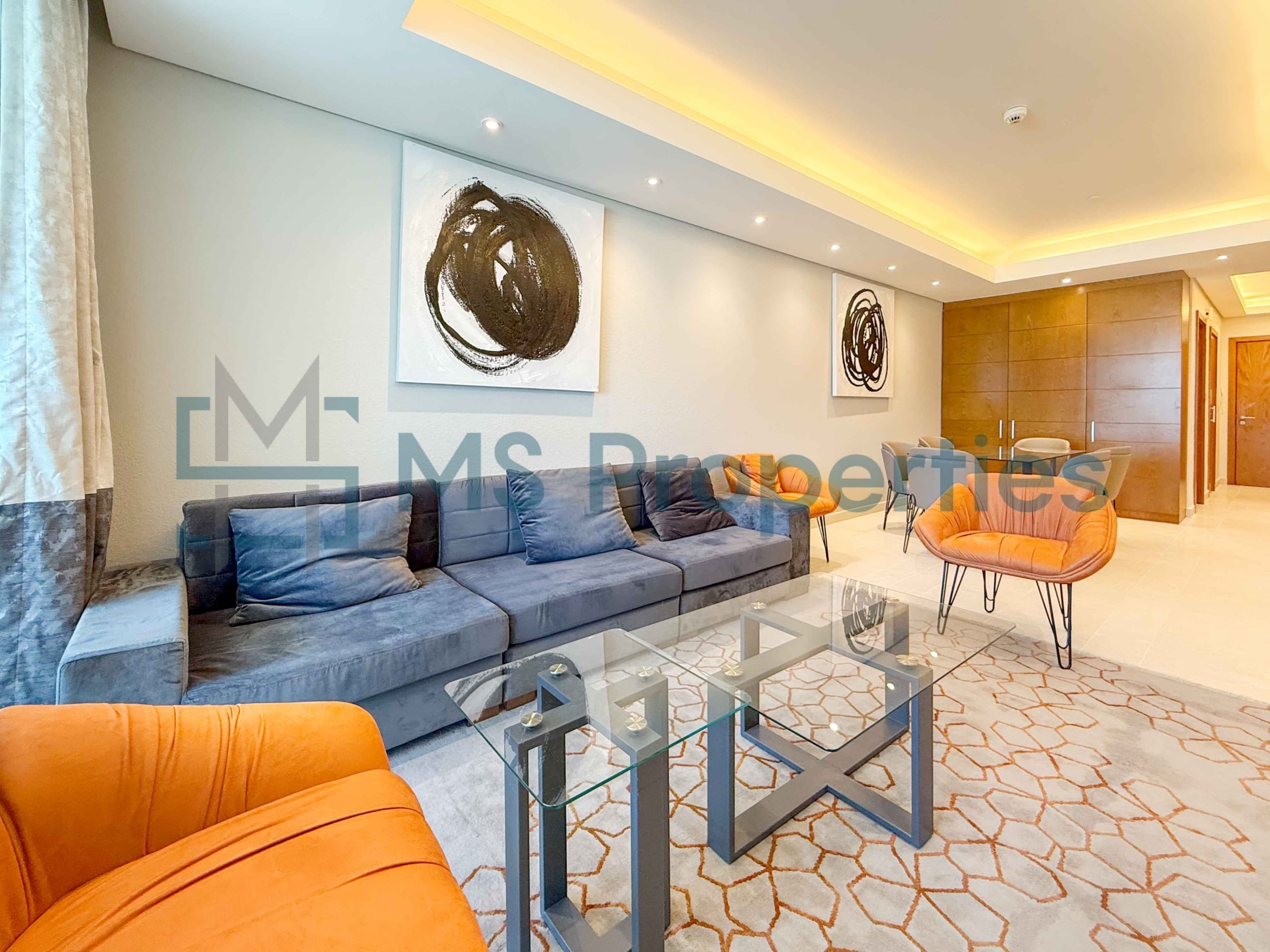 Beautiful Furnished 1BHK Apartment | Balcony | Marina View