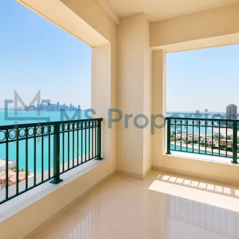 Spacious 2 BDR with Perfect Balcony | Amazing Sea View
