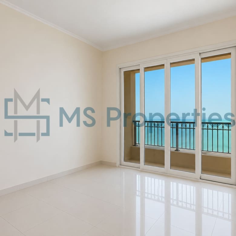 Spacious 2 BDR with Perfect Balcony | Amazing Sea View