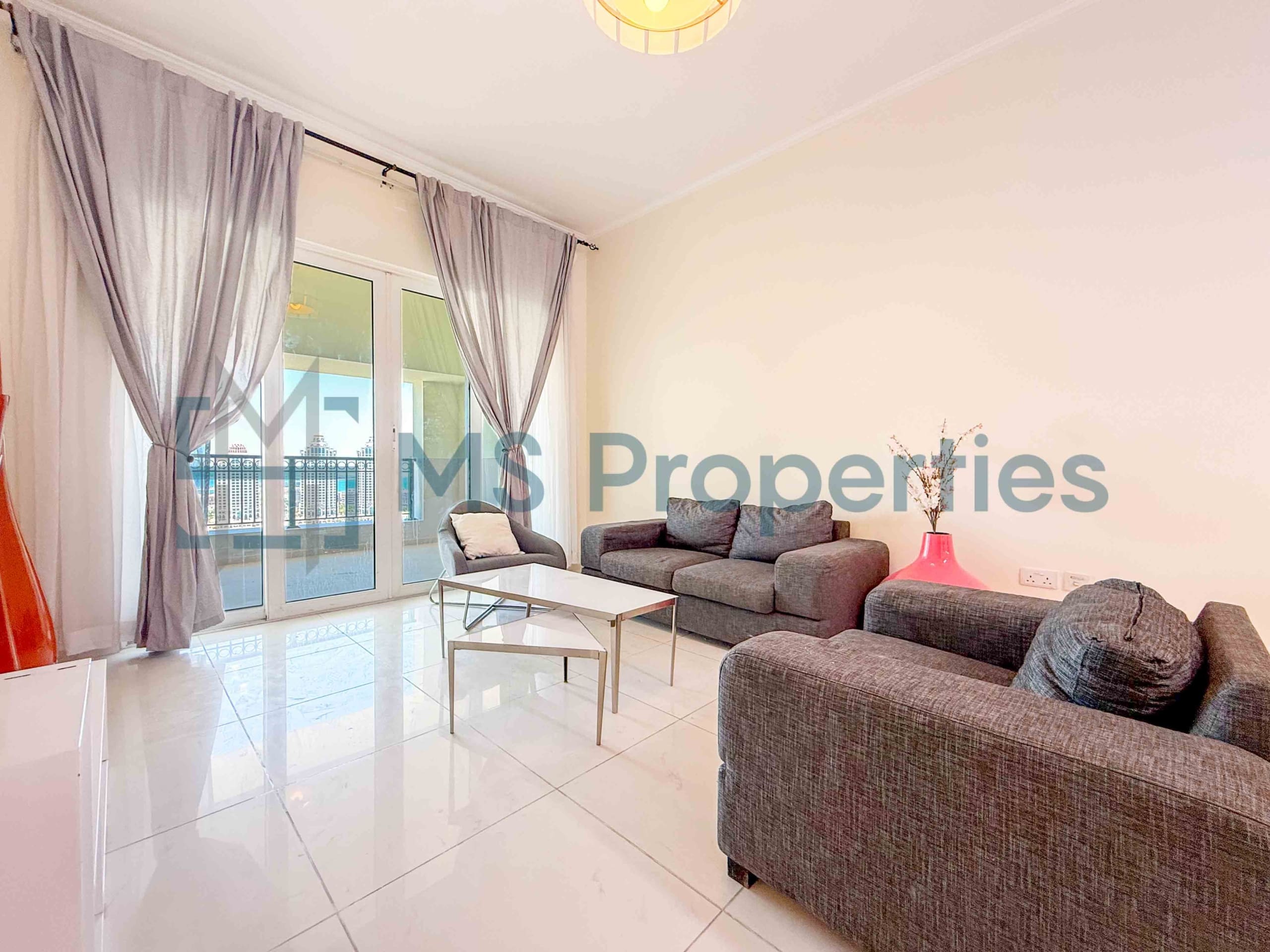 Beautiful 3BHK Flat | Furnished w/ Balcony Relaxing Sea View
