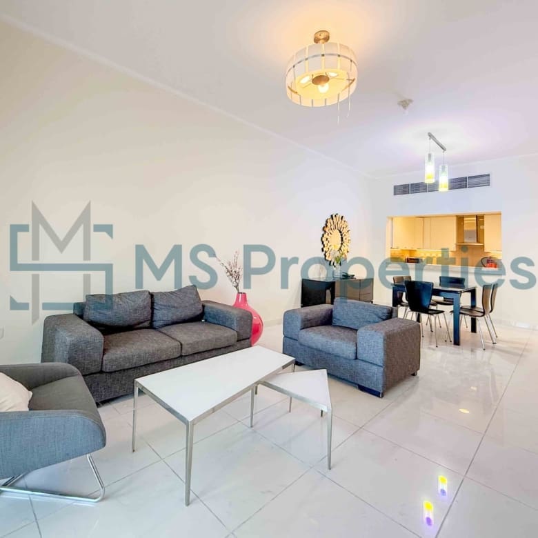 Beautiful 3BHK Flat | Furnished w/ Balcony Relaxing Sea View