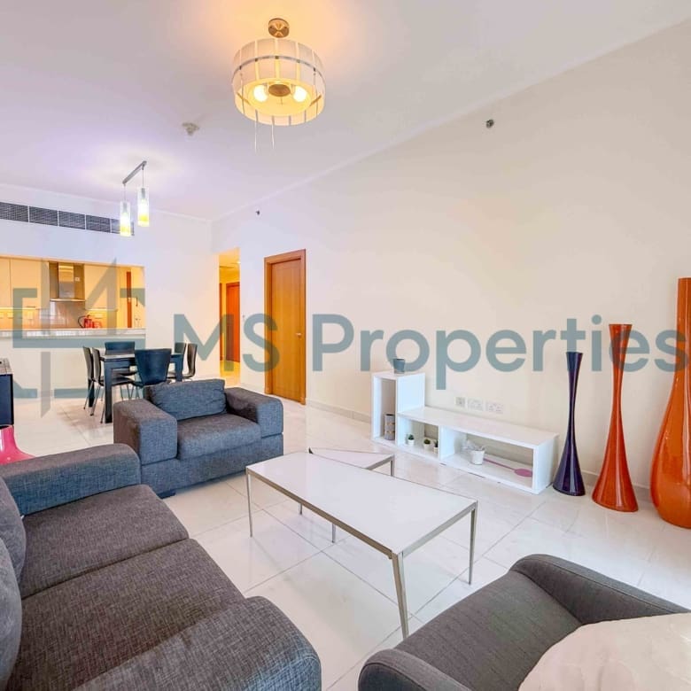 Beautiful 3BHK Flat | Furnished w/ Balcony Relaxing Sea View