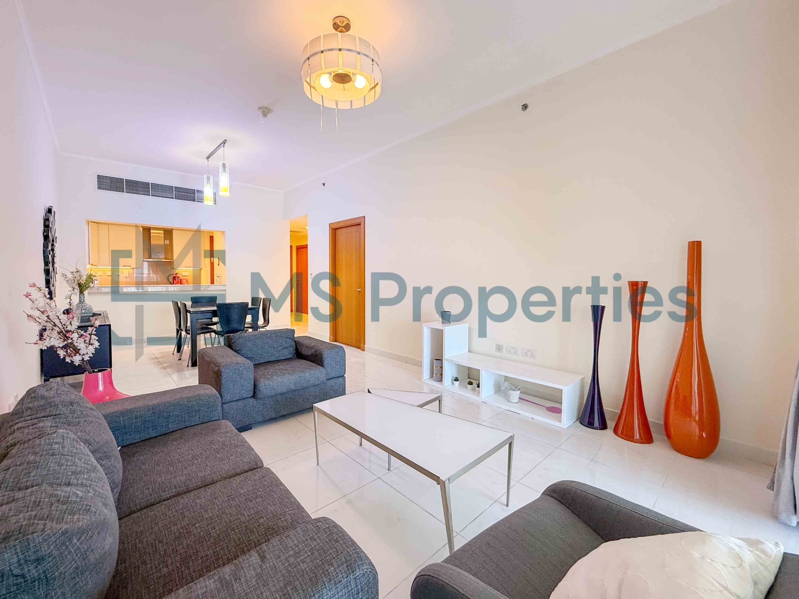 Beautiful 3BHK Flat | Furnished w/ Balcony Relaxing Sea View