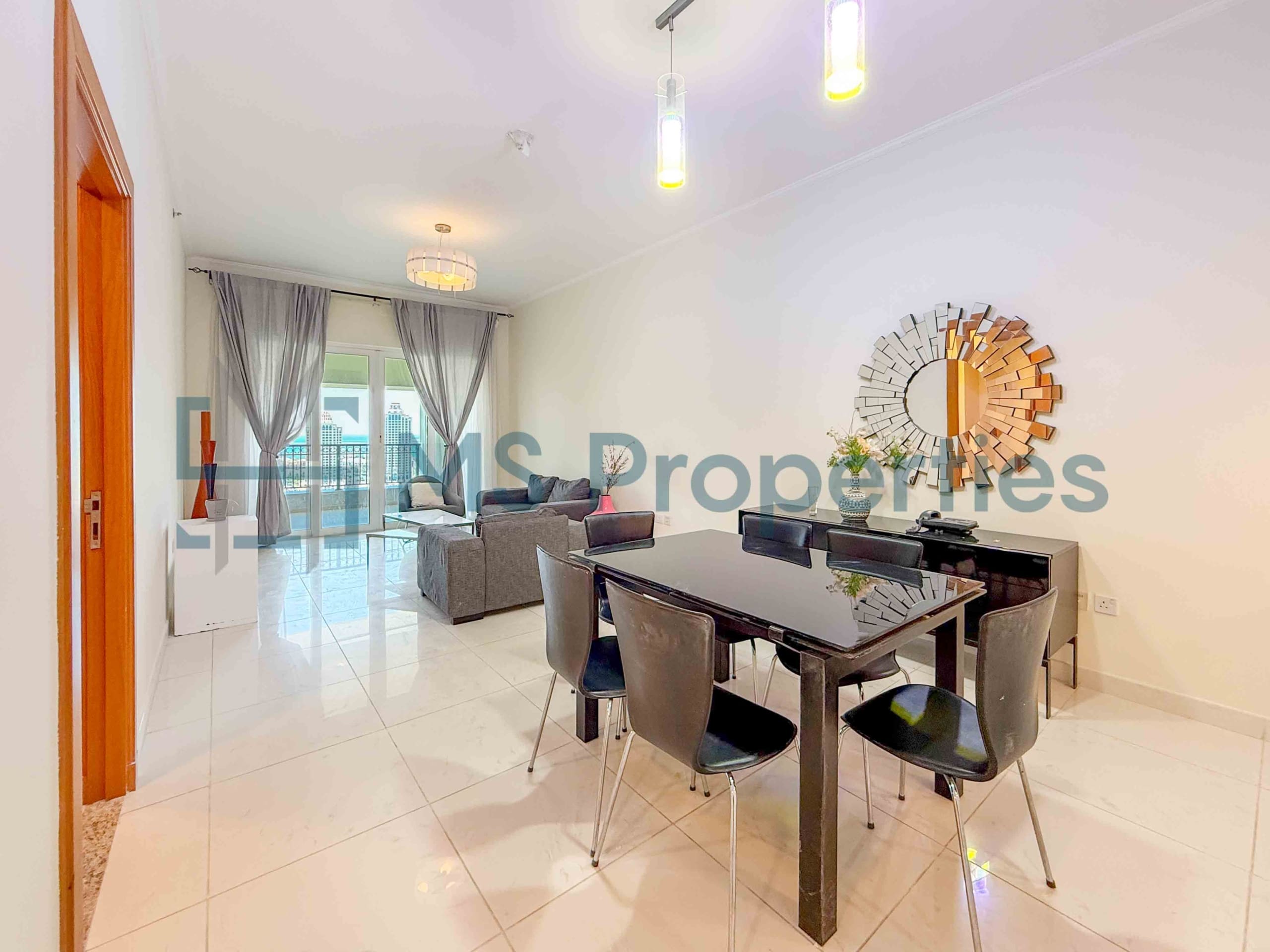 Beautiful 3BHK Flat | Furnished w/ Balcony Relaxing Sea View
