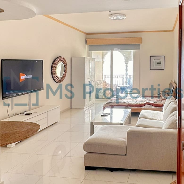 Gorgeous Studio Apartment with Sea View Balcony
