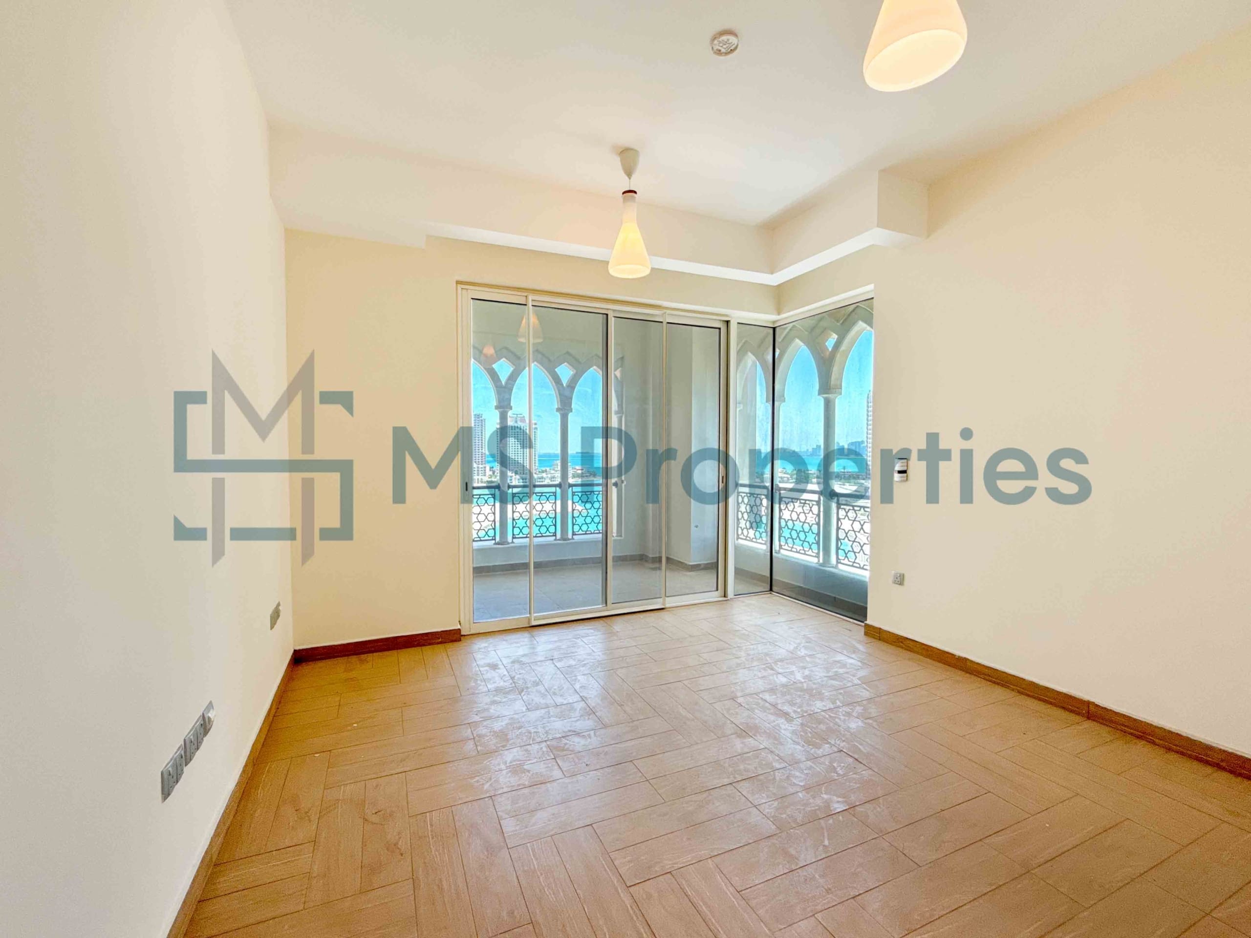 Modern 2BHK with Amazing and Spacious Balcony | Kahramaa Included