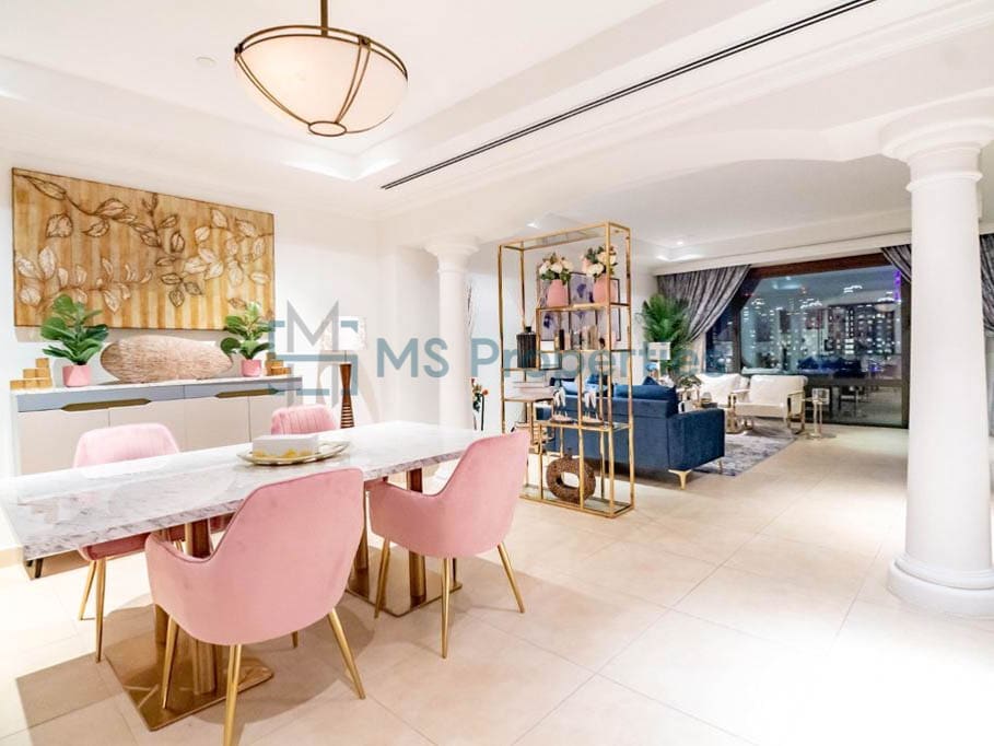 Bills Included | 2BR Furnished | Balcony Overlooking Marina