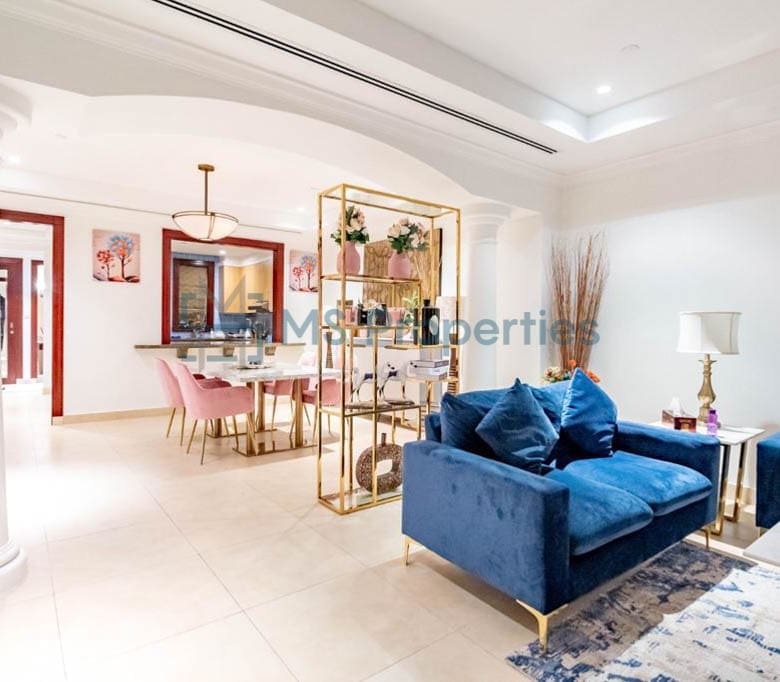 Bills Included | 2BR Furnished | Balcony Overlooking Marina