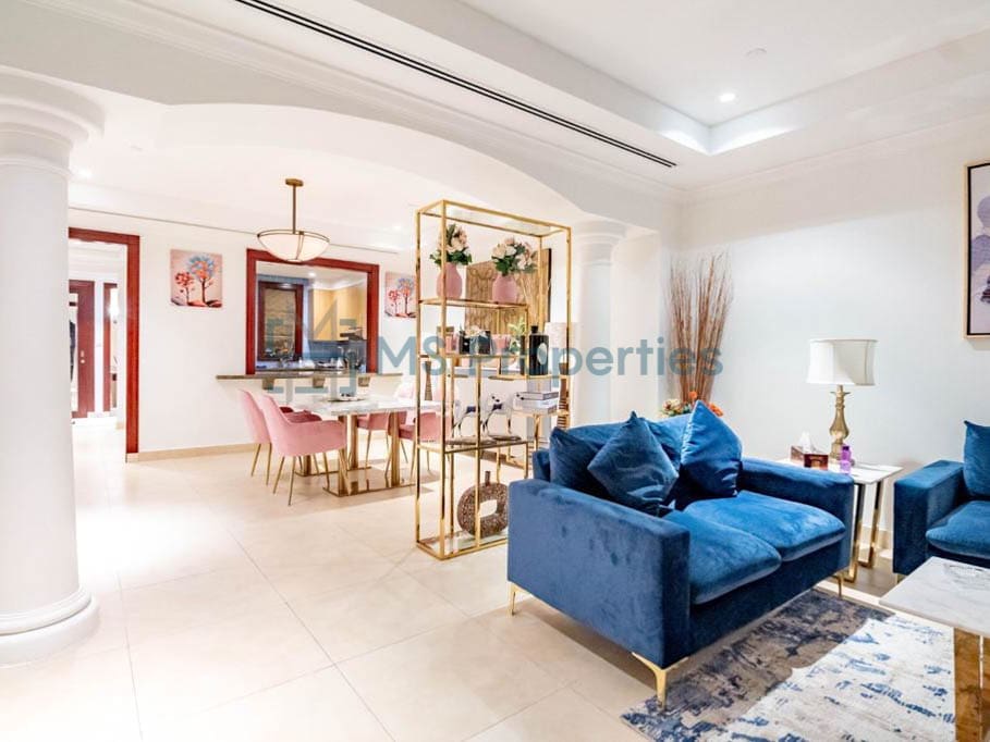 Bills Included | 2BR Furnished | Balcony Overlooking Marina