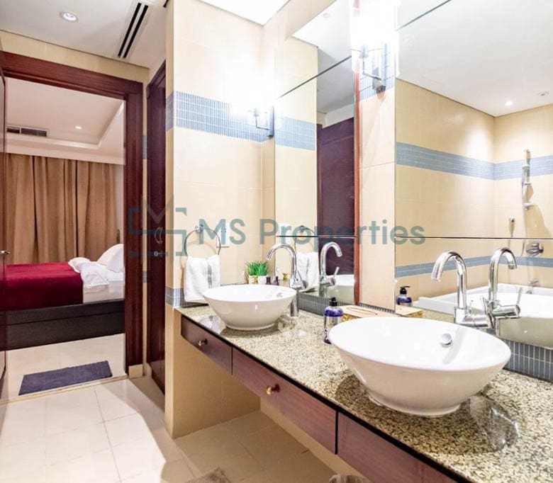 Bills Included | 2BR Furnished | Balcony Overlooking Marina